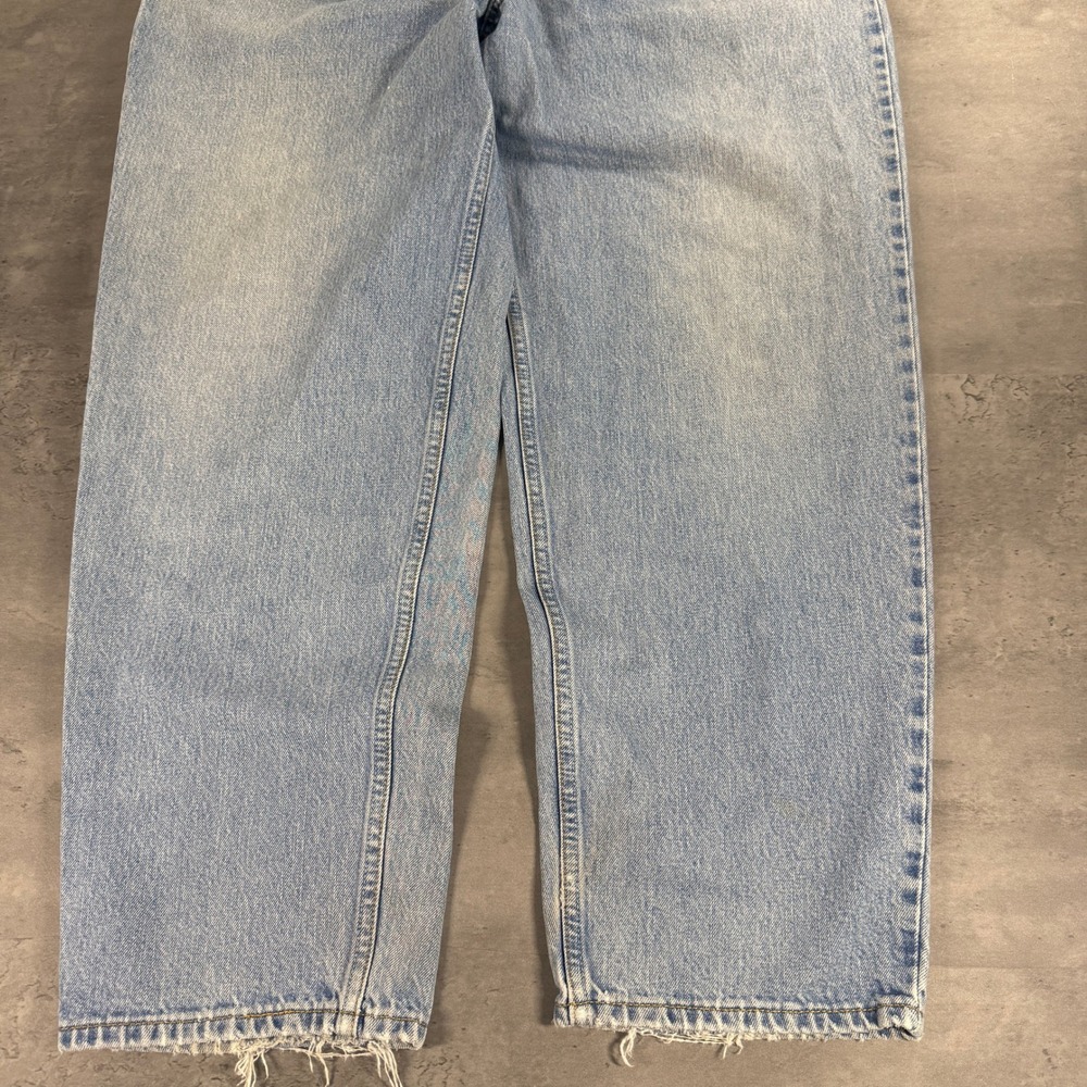 Vintage Levis 560 Jeans Men 38x30 Light Wash Comfort Fit Baggy Distressed - Picture 9 of 10